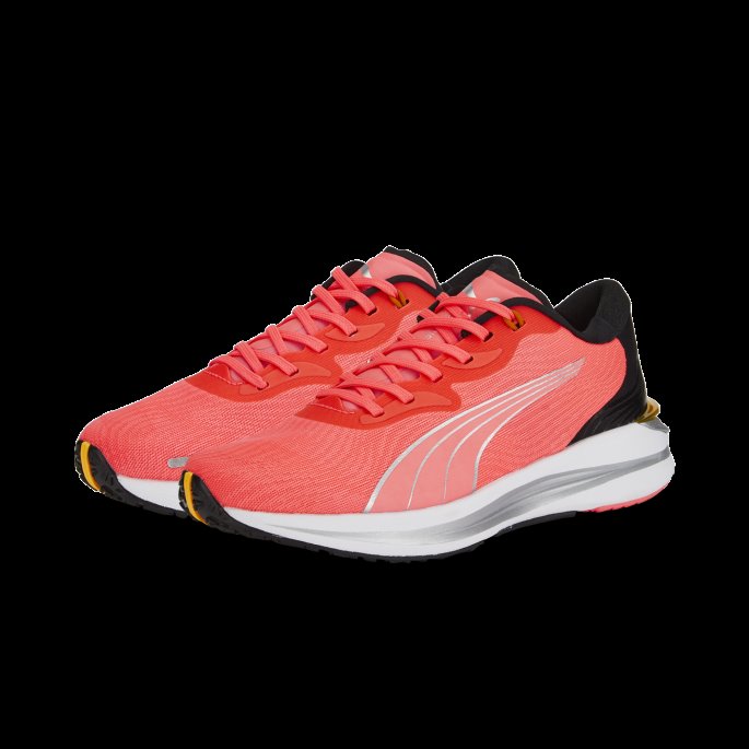 Puma På Tilbud Electrify Nitro 2 Joggesko Kvinner Solnedgang Glød-svart-sølv