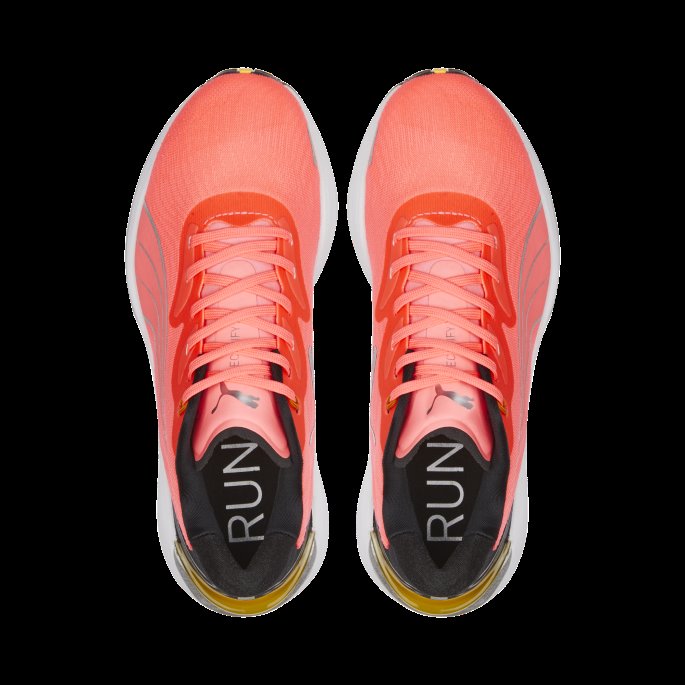 Puma På Tilbud Electrify Nitro 2 Joggesko Kvinner Solnedgang Glød-svart-sølv