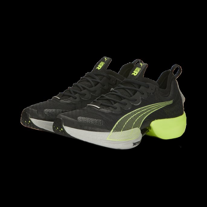 Puma På Tilbud Fast-r Nitro Elite Carbon Joggesko Menn Svart-lime Squeeze
