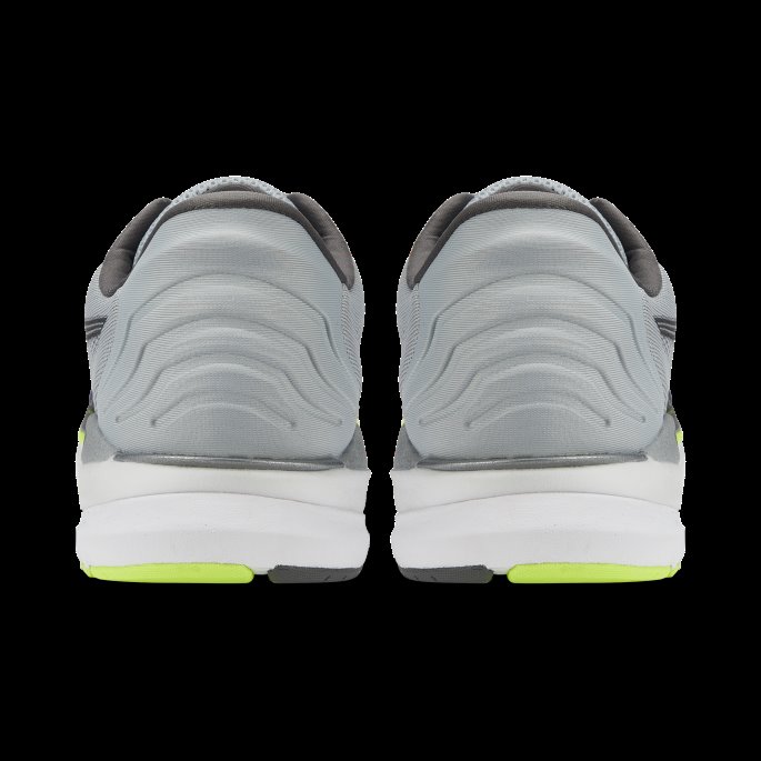 Puma På Tilbud Platina Grå-lime Squeeze Forstørre Nitro Surge Joggesko Menn