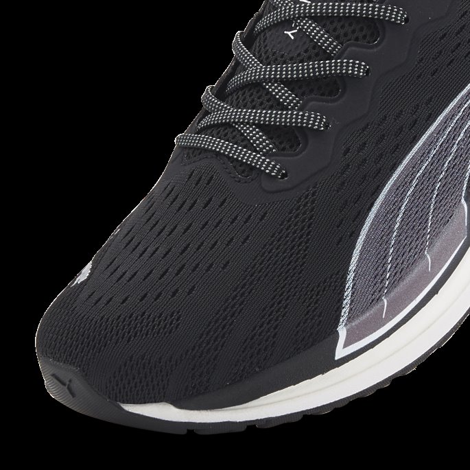 Svart-metallisk Sølv Puma På Tilbud Forstørre Nitro Surge Joggesko Menn