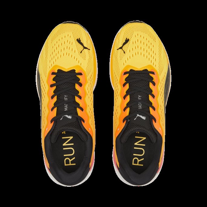 Sun Stream-sunset Glow Magnify Nitro Surge Joggesko Menn Puma På Tilbud