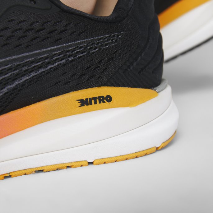 Black-sunset Glow Puma På Tilbud Forstørre Nitro Surge Joggesko Kvinner