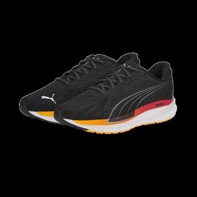 Black-sunset Glow Puma På Tilbud Forstørre Nitro Surge Joggesko Kvinner