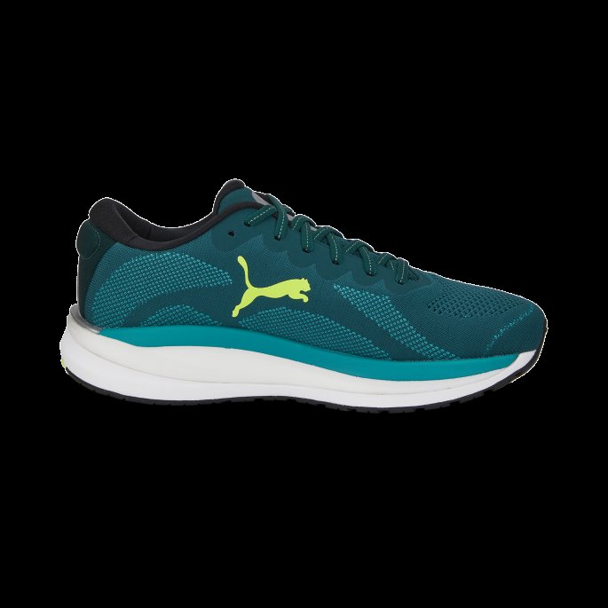 Puma På Tilbud Varsity Green-lime Squeeze Forstørrelse Nitro Strikke Joggesko Menn