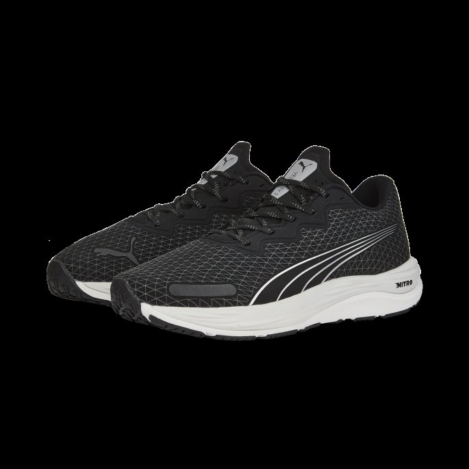 Black-nimbus Cloud Puma På Salg Velocity Nitro 2 Wtr Joggesko Herre