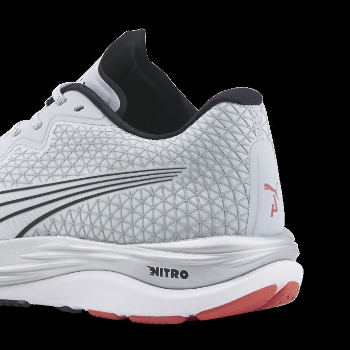 Velocity Nitro 2 Wtr Joggesko Herre Platina Grå-svart Puma På Tilbud