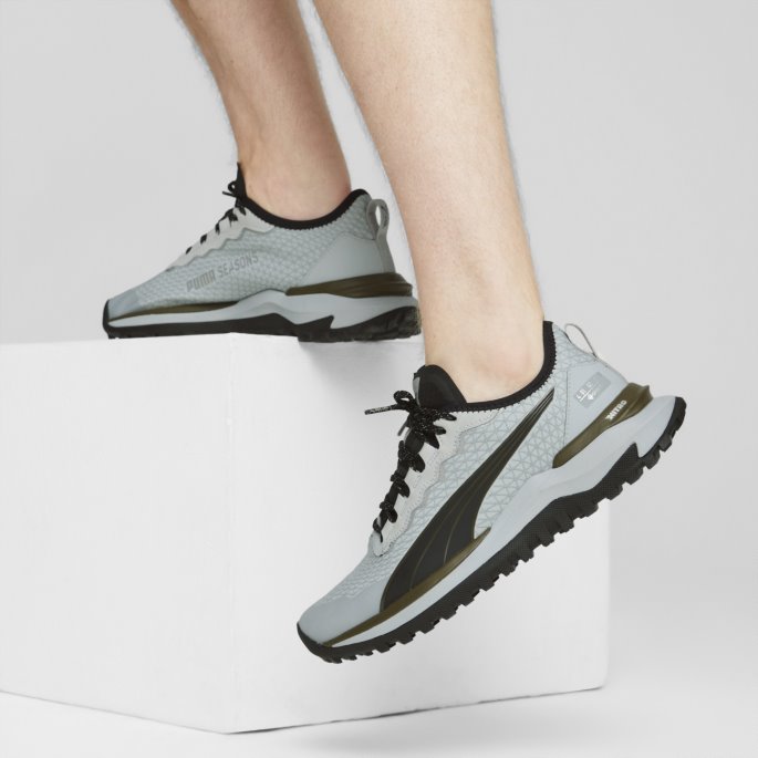 Voyage Nitro 2 Gore-tex Løpesko Menn Puma På Tilbud Grå-svart-oliven