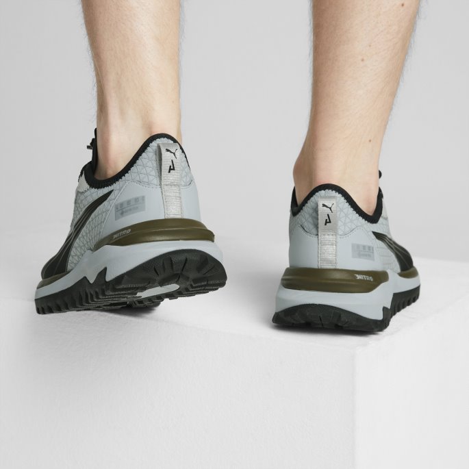 Voyage Nitro 2 Gore-tex Løpesko Menn Puma På Tilbud Grå-svart-oliven
