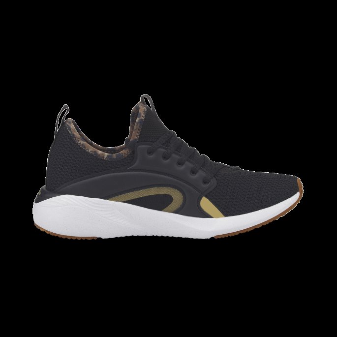 Black-team Gold Better Foam Adore Safari Glam Joggesko Kvinner Puma På Tilbud