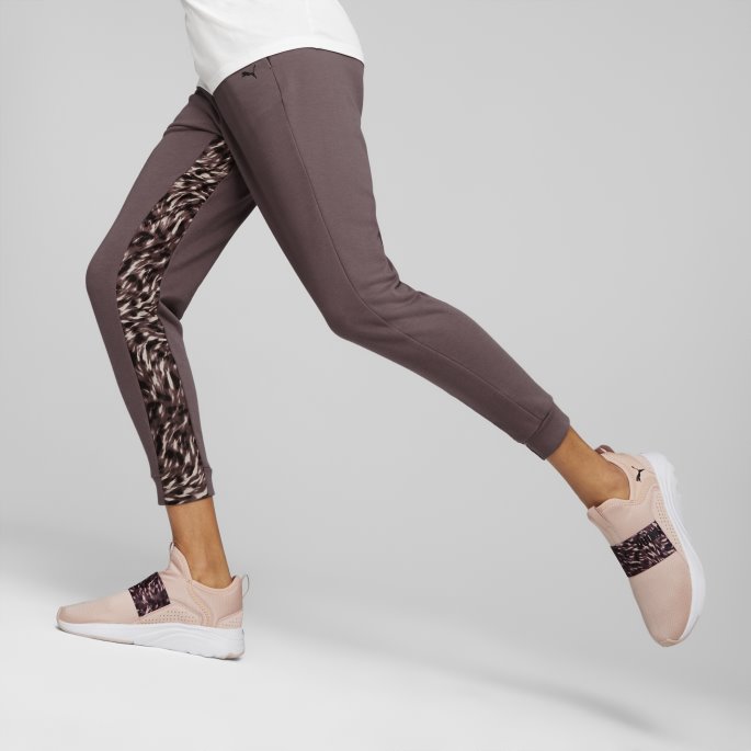 Softride Sophia Slip-on Safari Løpesko For Kvinner Puma På Tilbud Rosenkvarts-støvet Plomme