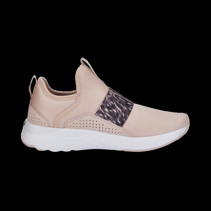 Softride Sophia Slip-on Safari Løpesko For Kvinner Puma På Tilbud Rosenkvarts-støvet Plomme