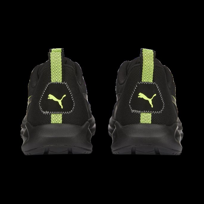 Black-lime Squeeze Puma På Tilbud Twitch Runner Trail Joggesko
