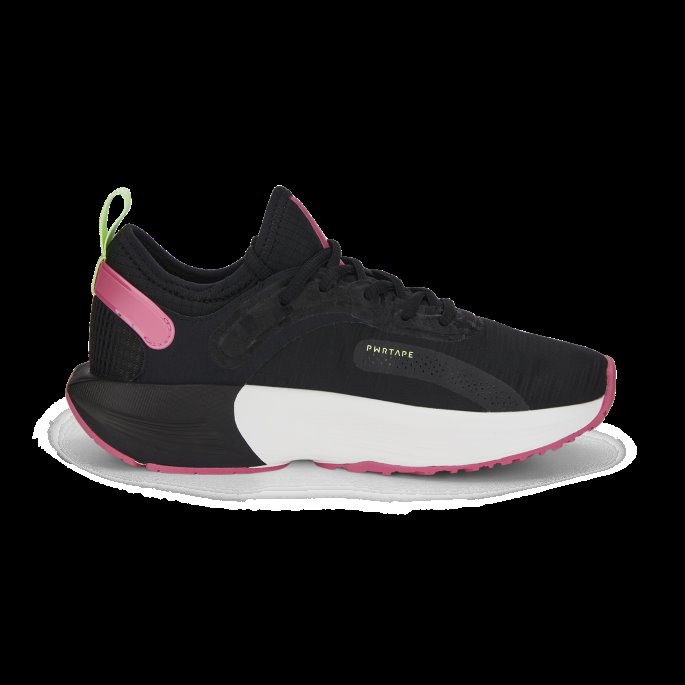 Puma På Tilbud Pwr Xx Nitro Treningssko Kvinner Svart-solnedgang Rosa-brusende Eple