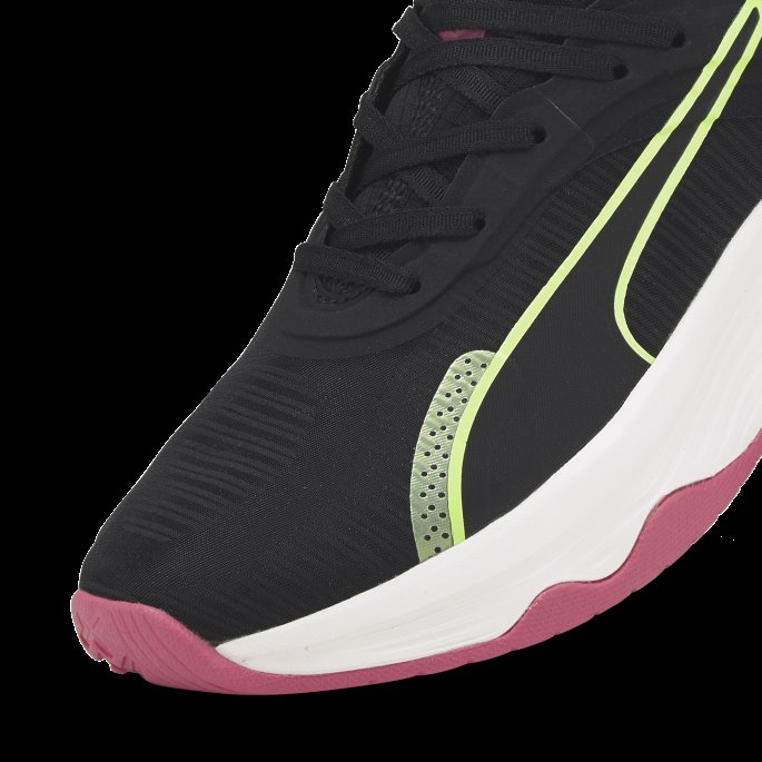 Puma På Tilbud Pwr Xx Nitro Treningssko Kvinner Svart-solnedgang Rosa-brusende Eple