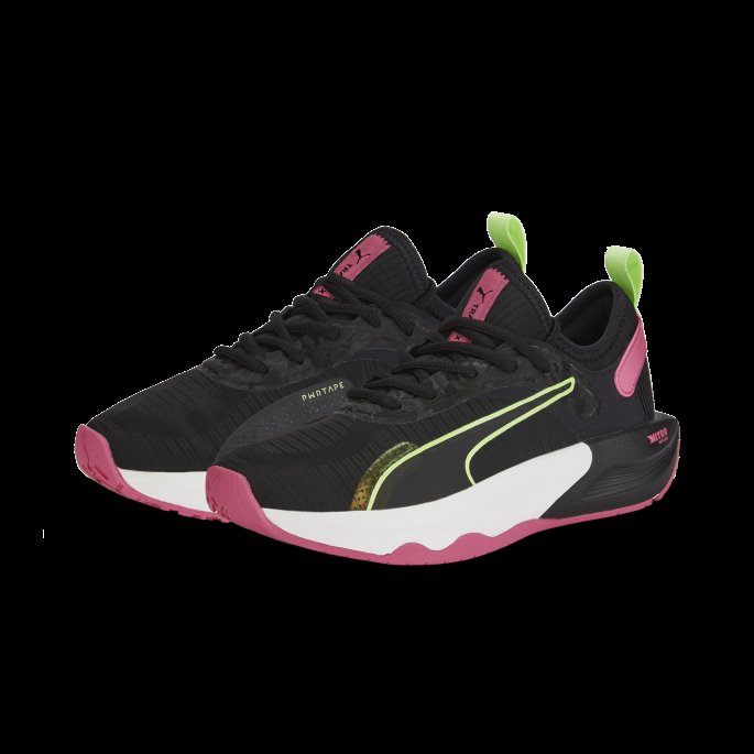 Svart-solnedgang Pink-fizzy Apple Pwr Xx Nitro Treningssko Kvinner Puma På Tilbud