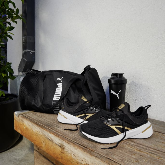 Puma På Salg For Alltid Xt Metallic Treningssko For Kvinner Svart-hvit-team Gull