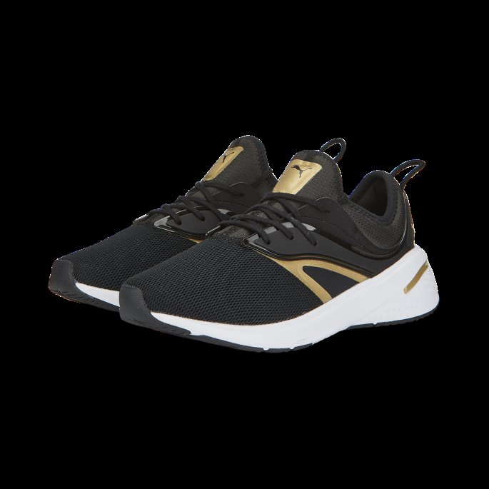 Puma På Tilbud Svart-hvit-team Gull Forever Xt Metallic Treningssko Kvinner