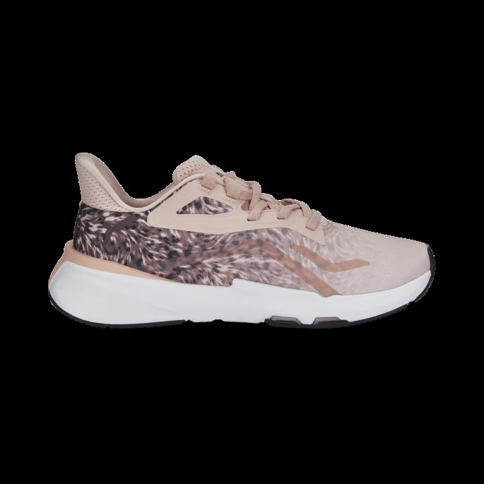 Rosa Kvarts-svart Puma På Tilbud Pwrframe Safari Glam Treningssko Kvinner