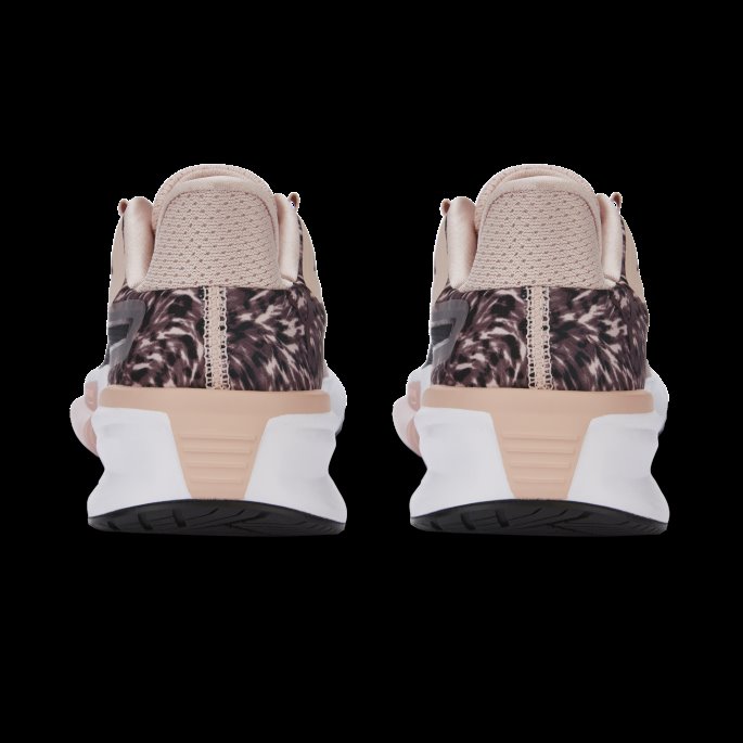 Puma På Tilbud Pwrframe Safari Glam Treningssko For Kvinner Rosa Kvarts-svart