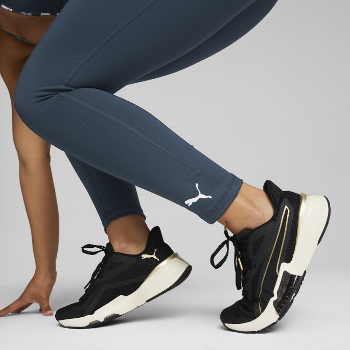 Puma På Tilbud Black-team Gull Pwrframe Tr Deco Glam Treningssko Kvinner