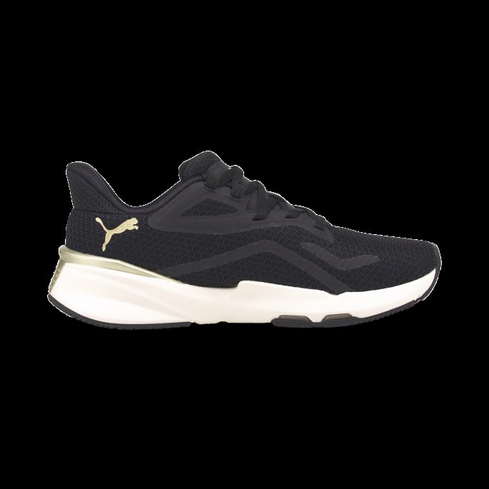 Puma På Tilbud Black-team Gull Pwrframe Tr Deco Glam Treningssko Kvinner