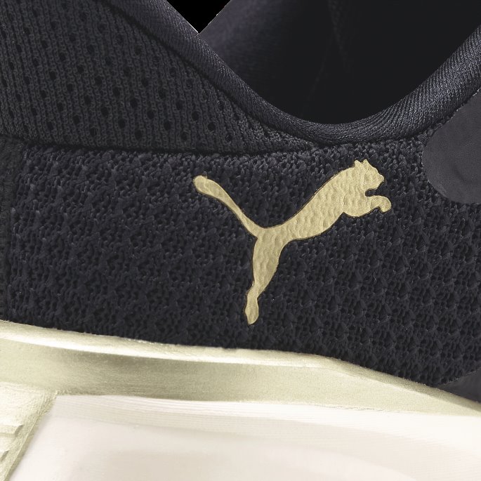 Puma På Tilbud Black-team Gull Pwrframe Tr Deco Glam Treningssko Kvinner