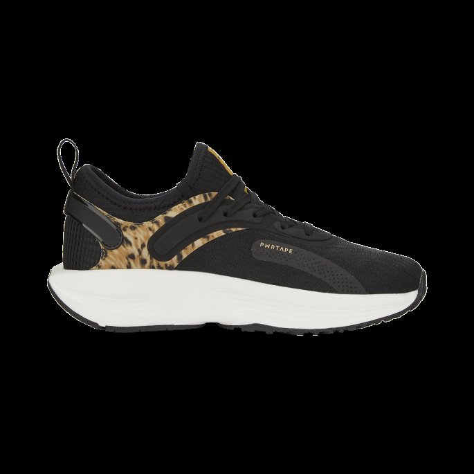 Pwr Xx Nitro Safari Glam Treningssko Kvinner Puma På Tilbud Black-team Gold
