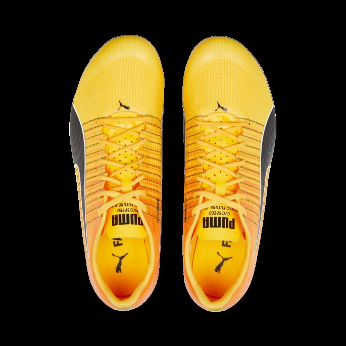 Sun Stream-solnedgang Glød-svart Evospeed Tokyo Brush 4 Friidrettssko Puma På Salg
