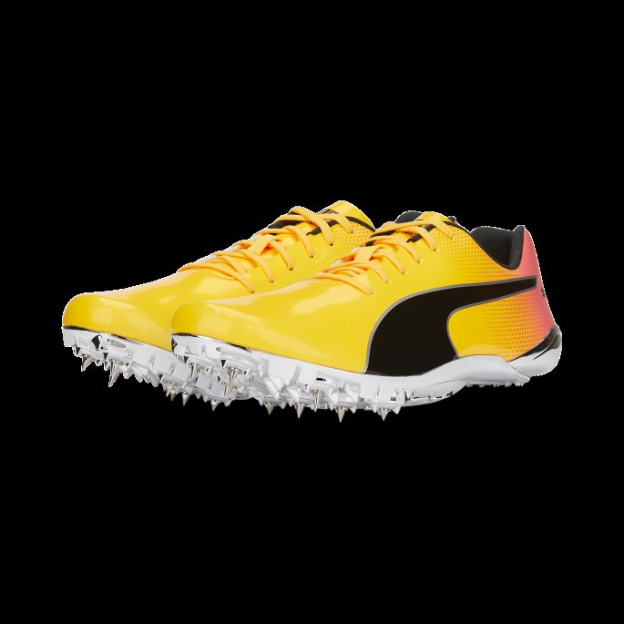 Evospeed Electric 13 Friidrettssko Sun Stream-solnedgang Glød-svart Puma På Salg