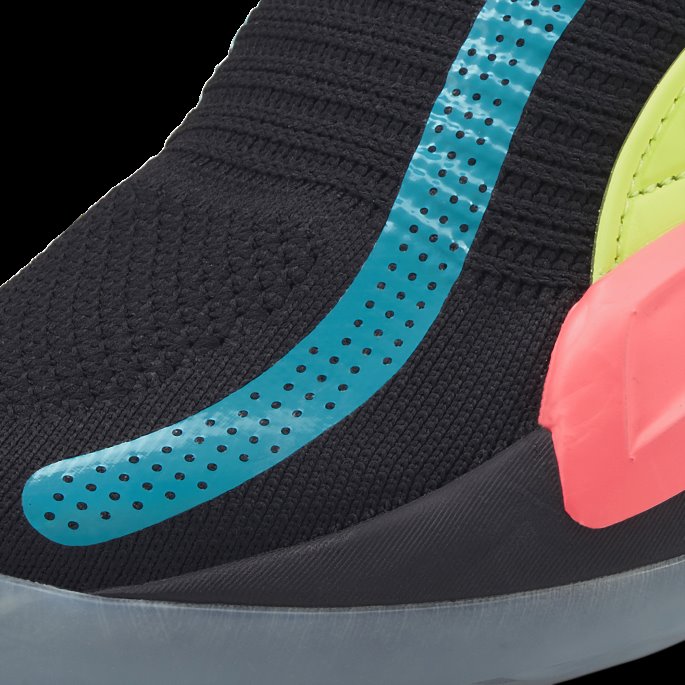 Black-sunset Glow Puma På Tilbud Rise Nitro Basketball Sko
