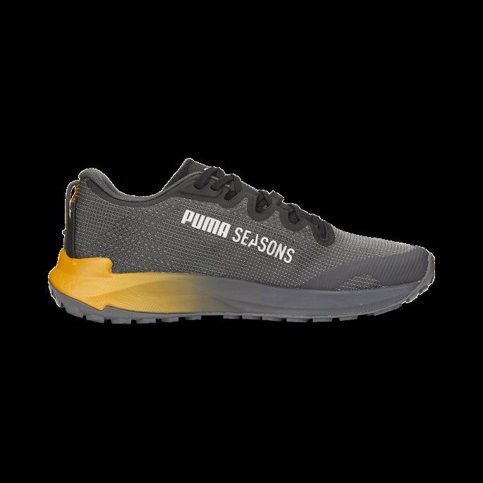 Puma På Tilbud Svart-oransje Murstein Fast-trac Nitro Joggesko Menn