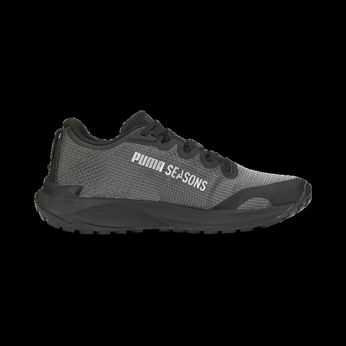 Svart-metallisk Sølv Puma På Tilbud Fast-trac Nitro Joggesko Kvinner