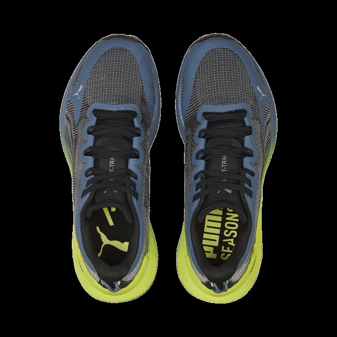 Puma På Tilbud Kveld Sky-light Lime Fast-trac Nitro Dame Joggesko