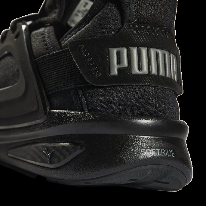 Black-castlerock Puma På Tilbud Softride Enzo Evo Joggesko