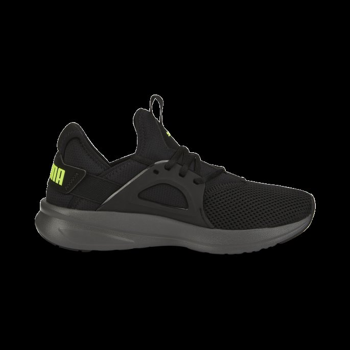 Puma På Tilbud Softride Enzo Evo Joggesko Svart-lime Squeeze