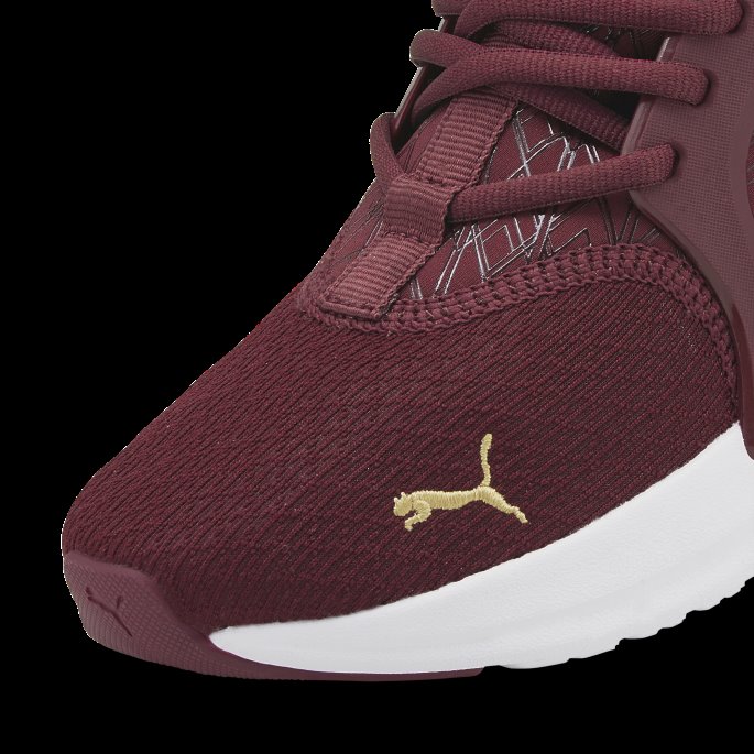 Softride Enzo Evo Metallic Løpesko For Kvinner Puma På Tilbud Aubergine