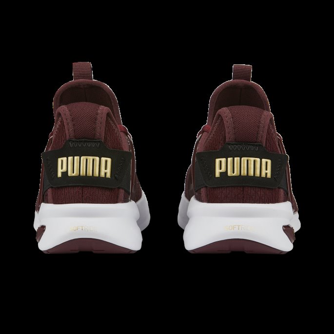 Puma På Tilbud Aubergine Softride Enzo Evo Metallic Joggesko Kvinner
