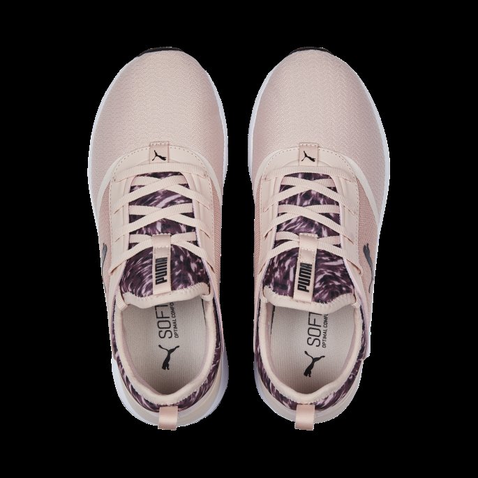 Softride Ruby ​​safari Glam Løpesko For Kvinner Rosa Kvarts-svart Puma På Tilbud