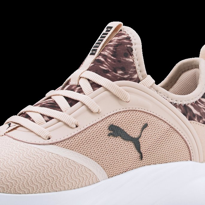 Softride Ruby ​​safari Glam Løpesko For Kvinner Rosa Kvarts-svart Puma På Tilbud