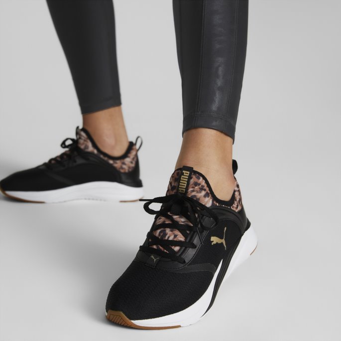 Black-team Gull Softride Ruby ​​safari Glam Joggesko Kvinner Puma På Tilbud