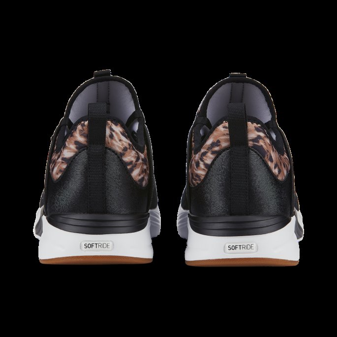 Black-team Gull Softride Ruby ​​safari Glam Joggesko Kvinner Puma På Tilbud
