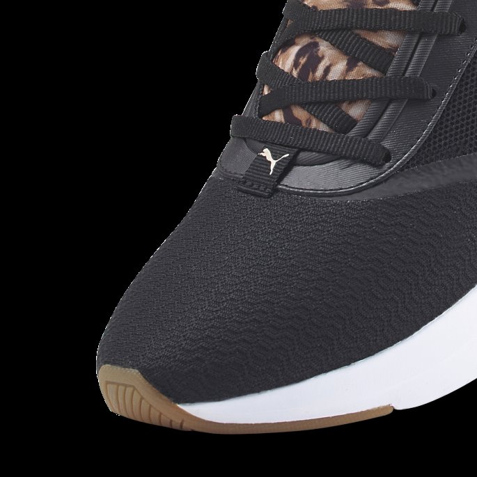 Black-team Gull Softride Ruby ​​safari Glam Joggesko Kvinner Puma På Tilbud