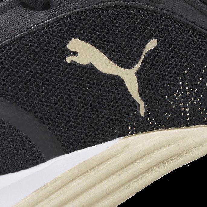 Softride Ruby ​​deco Glam Dame Joggesko Puma På Tilbud Black-team Gull