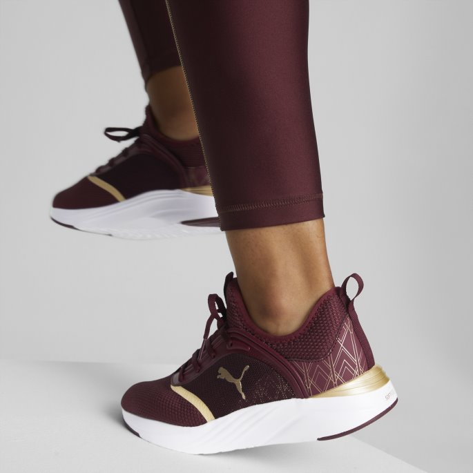 Aubergine-team Gull Softride Rubin Deco Glam Løpesko For Kvinner Puma På Tilbud