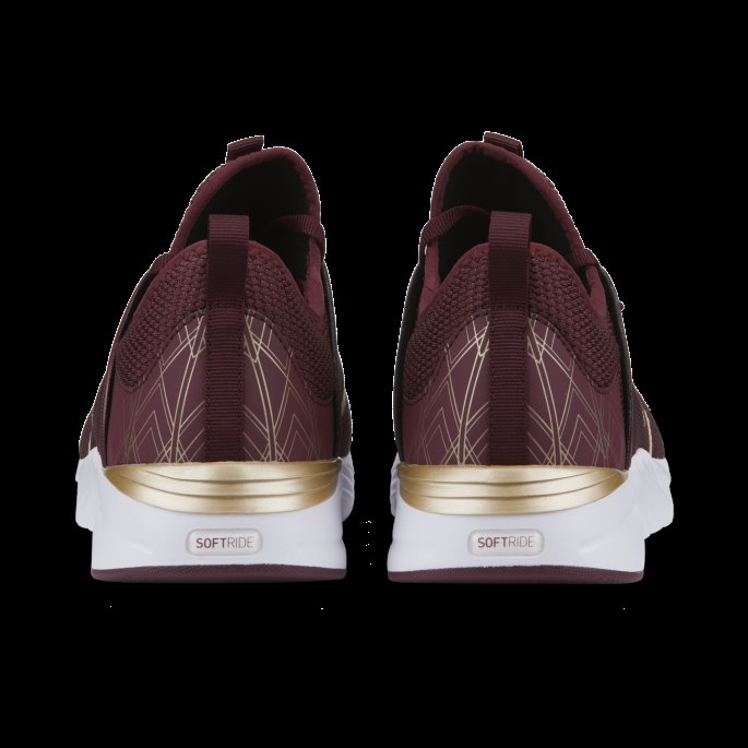Aubergine-team Gull Softride Rubin Deco Glam Løpesko For Kvinner Puma På Tilbud