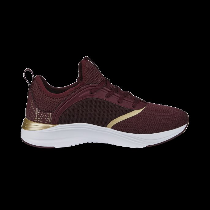 Aubergine-team Gull Softride Rubin Deco Glam Løpesko For Kvinner Puma På Tilbud