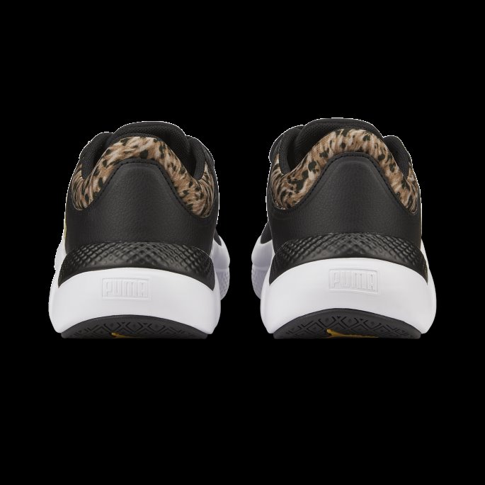 Softride Pro Safari Glam Treningssko For Kvinner Black-team Gold Puma På Tilbud