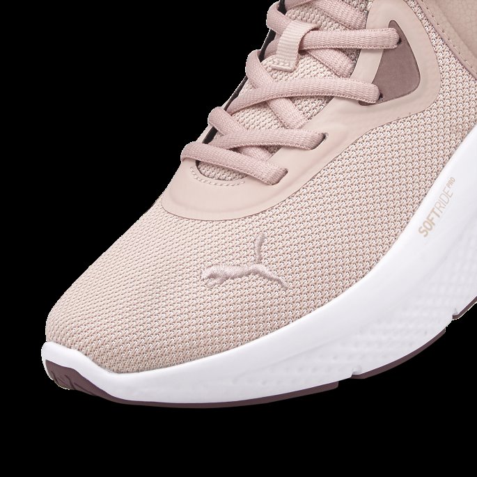 Puma På Tilbud Softride Pro Safari Glam Treningssko For Kvinner Rosa Kvarts-rose Gull