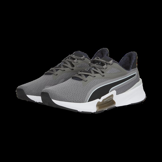 Puma På Tilbud Castlerock-svart-grå Pwrframe Off-season Treningssko For Menn